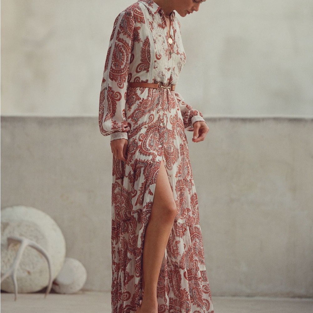 Allaire Maxi Shirtdress Anthropologie